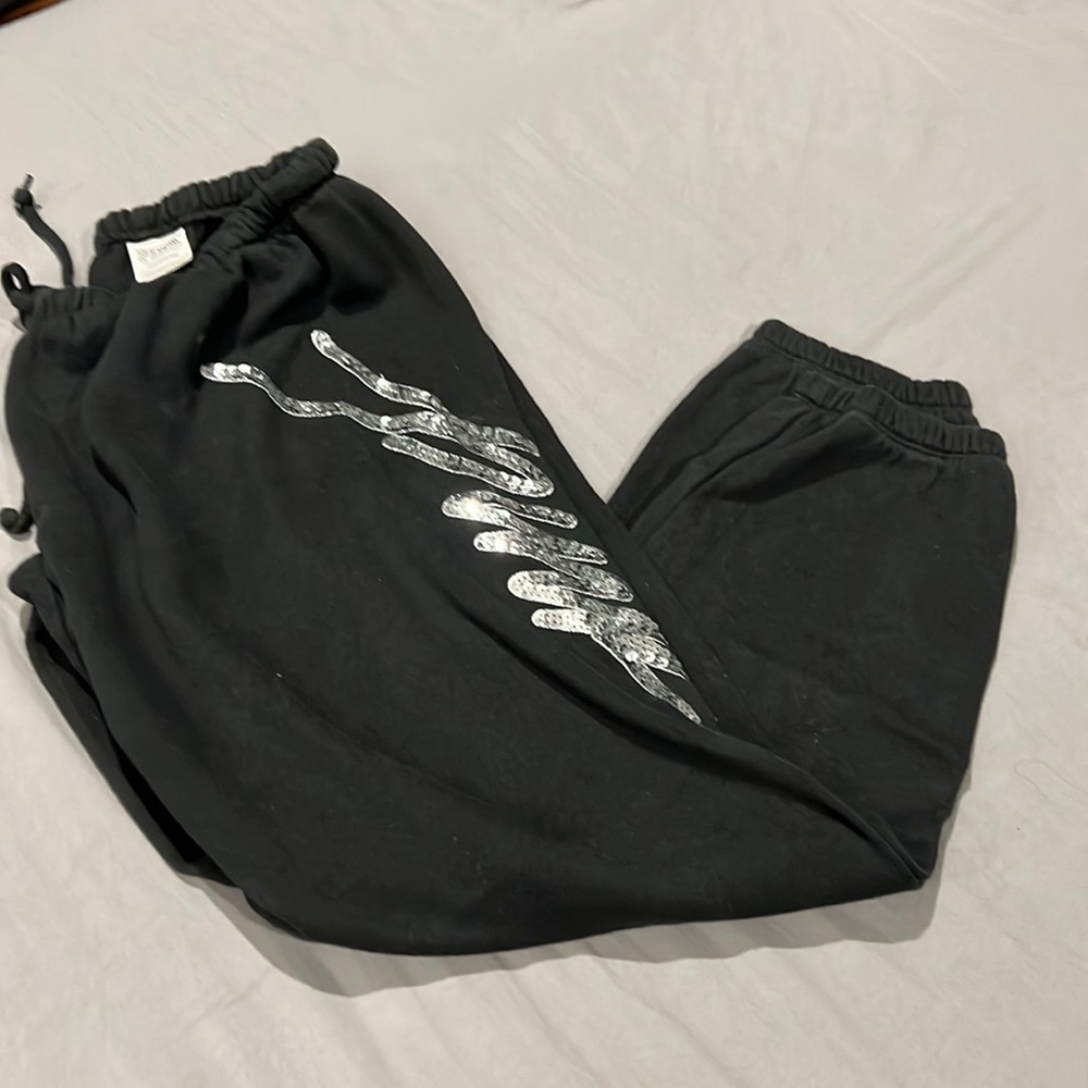 Pink sweatpants
